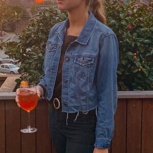 Cropped Jean jacket